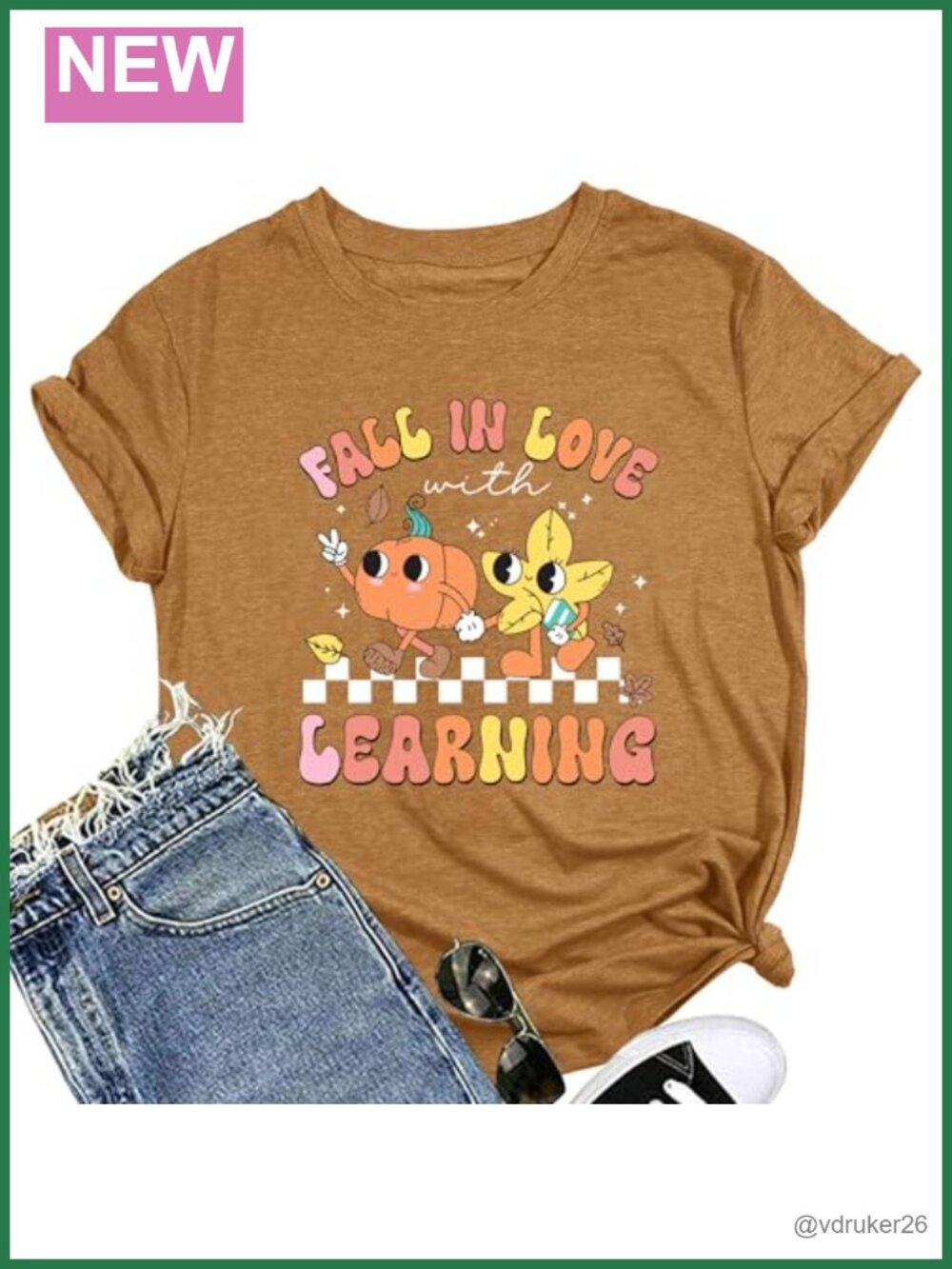 Thanksgiving Teacher Shirt Women Fall Polyester Blend Short Sleeve Tee